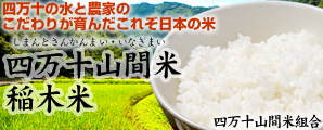 四万十山間米組合／四万十山間米（新米販売開始しました 2012.1.13）